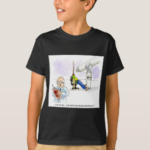 T-shirt Não olhe para o Sol!