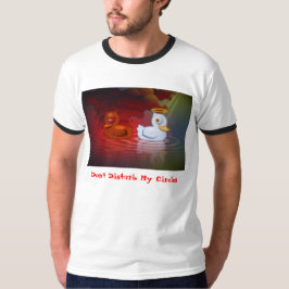 T-shirt Não perturbe meus círculos