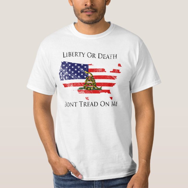 T-shirt Não pise em mim (Frente)