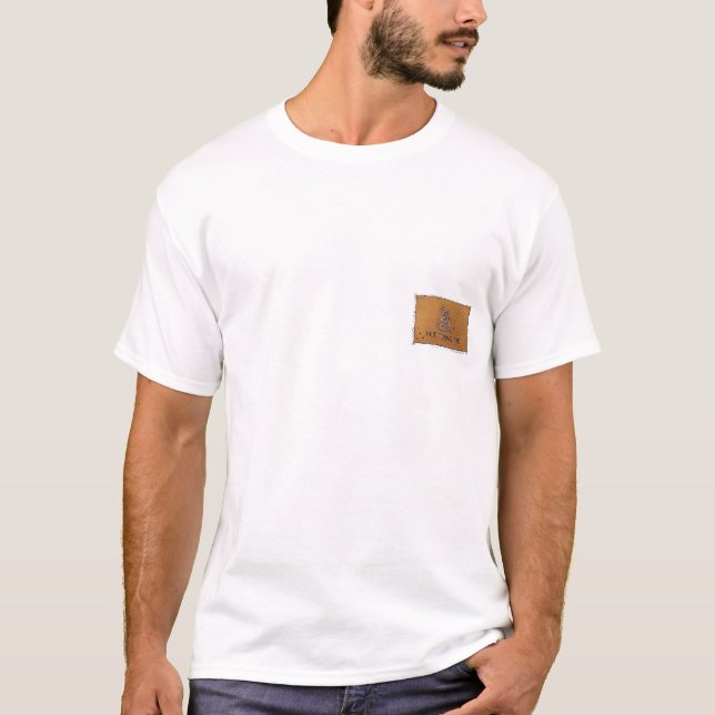 T-shirt não pise em mim 3x5 (Frente)