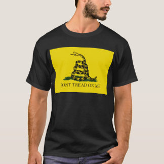 T-shirt NÃO PISE em MIM, a bandeira de Gadsden