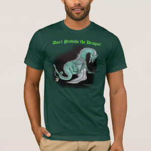 T-shirt Não provoque o dragão!