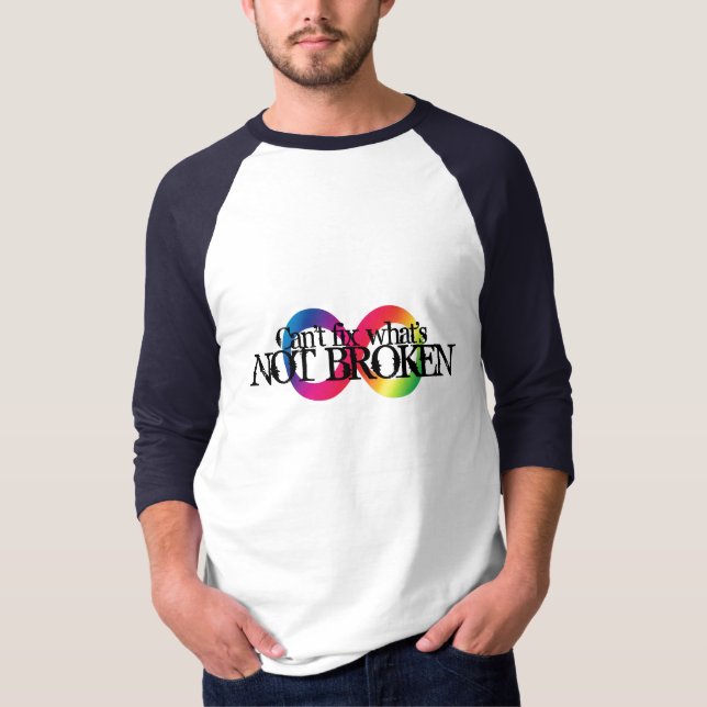T-shirt Nao quebrado - Neurodiversity (Frente)