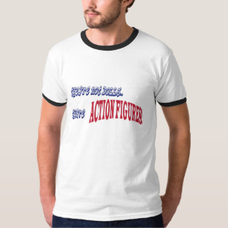 T-shirt Não são bonecas…