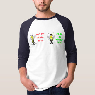 T-shirt Não seja um idiota útil