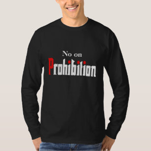 T-shirt Não sobre Proibição