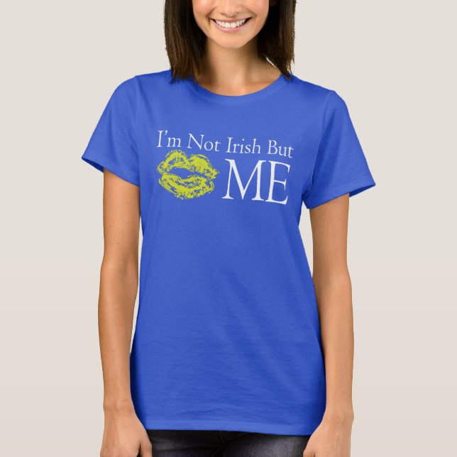 T-shirt Não sou irlandês, mas.... (Frente)