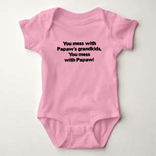 T-shirt Não suje com netos do mamão