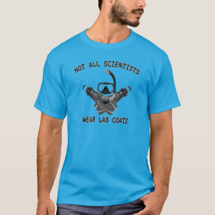 T-shirt Não todos os casacos do laboratório do desgaste