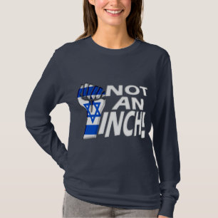 T-shirt Não uma polegada