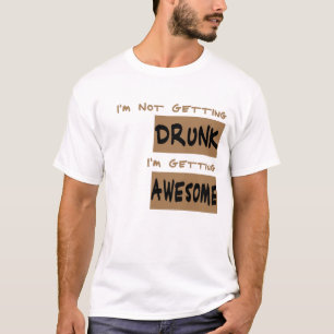 T-shirt Não Vou Ficar Bêbado