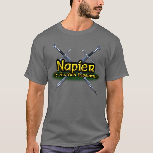 T-shirt Napier The Scottish Experience Clan (Frente)