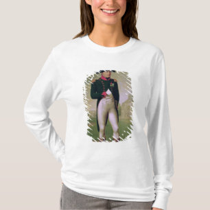 T-shirt Napoleon mim na frente do castelo de Malmaison