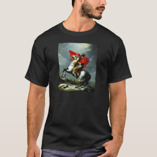 T-shirt Napoleon que cruza os cumes