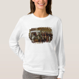 T-shirt Napoleon que visita a enfermaria de Invalides