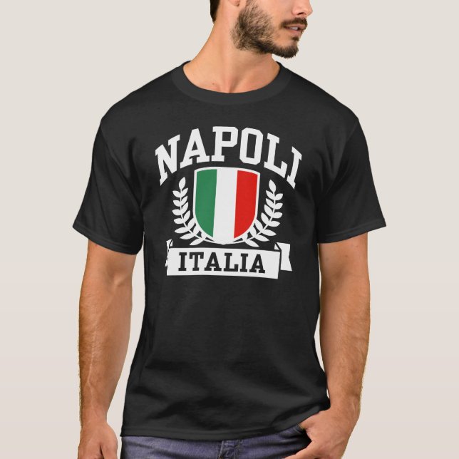 T-shirt Napoli Itália (Frente)