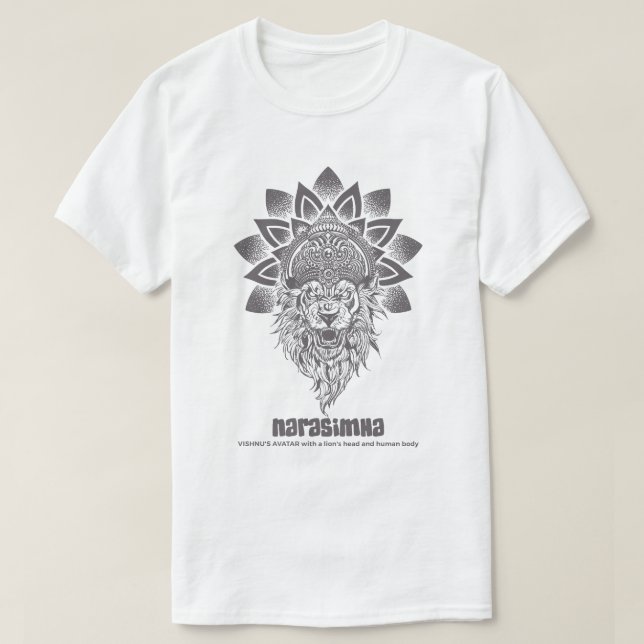 T-shirt Narasimha (Frente do Design)