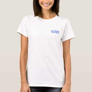 T-Shirt Narrador não confiável