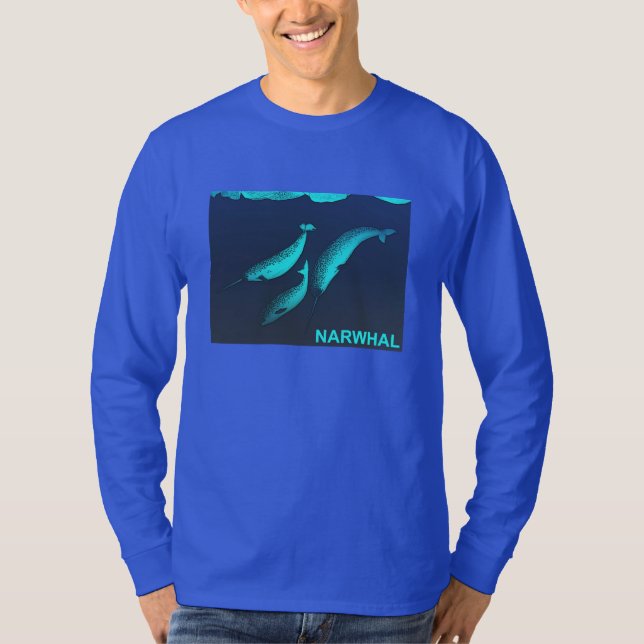 T-shirt Narwhal (Frente)