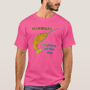 T-shirt Narwhal - Unicórnio do Mar