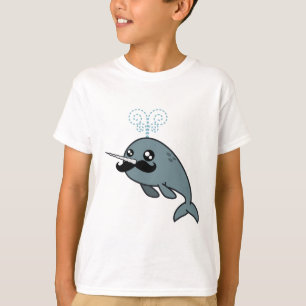 T-shirt Narwhalstache