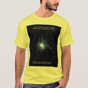 T-shirt NASA/Pluto/Charon/Nix/Hydra