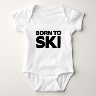 T-shirt Nascer a esquiar 01