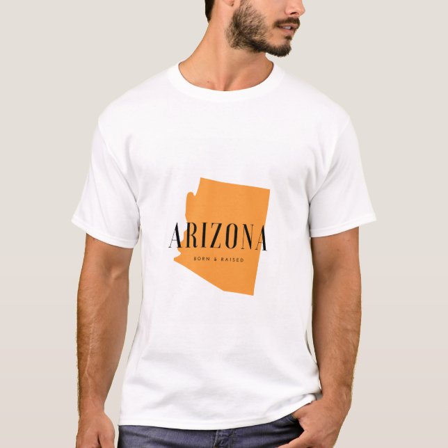 T-shirt Nascer de arizona e alto (Frente)