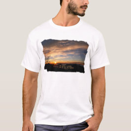 T-shirt Nascer do sol fumarento de Mtn/como glorioso… J