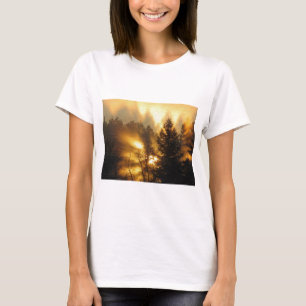 T-shirt Nascer do Sol na Floresta