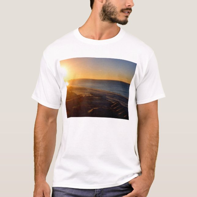 T-shirt Nascer do sol, por do sol (Frente)