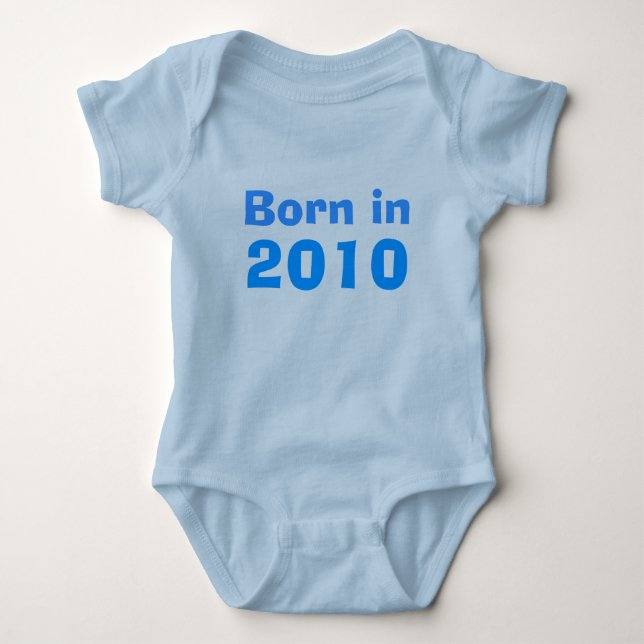 T-shirt Nascer em 2010 (Frente)