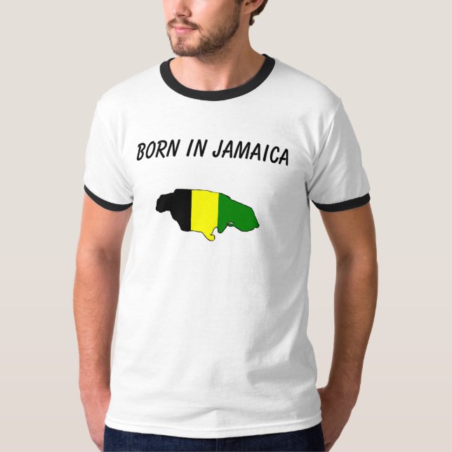 T-SHIRT NASCER EM JAMAICA/INDEPENDENCE 2007 (Frente)