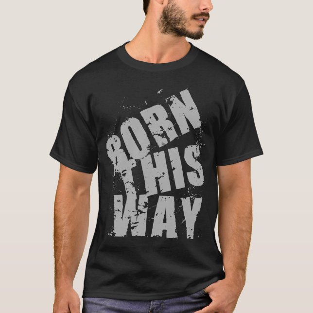 T-SHIRT NASCER ESTA MANEIRA (Frente)