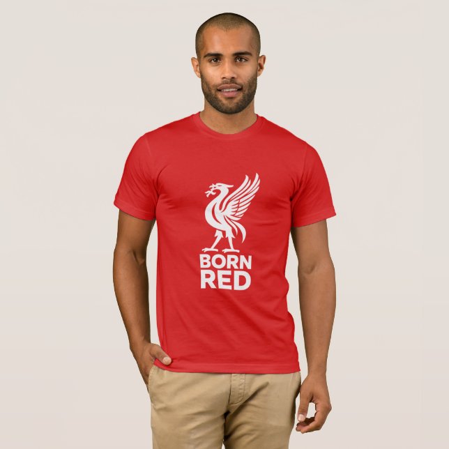 T-Shirt Nascer Red Liverpool Jersey (Frente Completa)