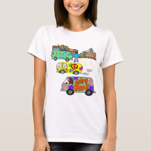 T-shirt Nascido no Baby Boom Groovy de sentimento