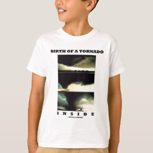 T-shirt Nascimento de um interior do furacão