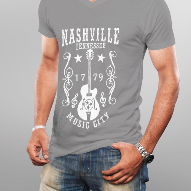 T-shirt Nashville (Criador carregado)