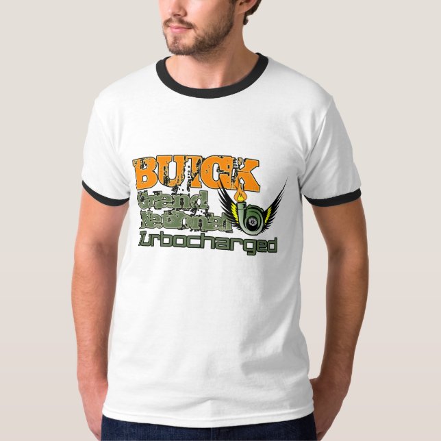 T-shirt Nat grande Turbocharged de Buick (Frente)