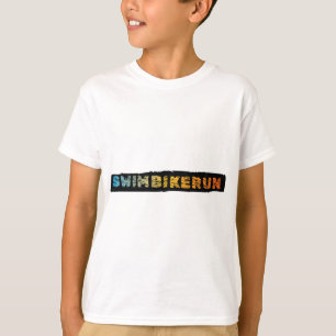 T-shirt Natação de bicicleta, Triathlon legal design