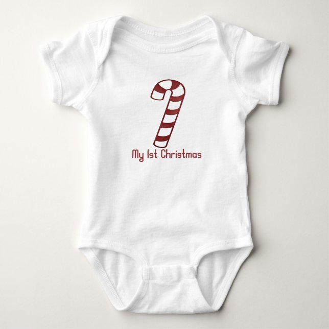 T-shirt Natal 1: Candy Cane 1rua De Natal (Frente)