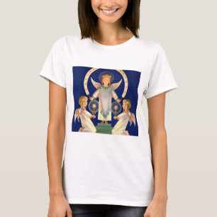 T-shirt Natal Antigo, Anjos Escandinavos da Santa Luzia