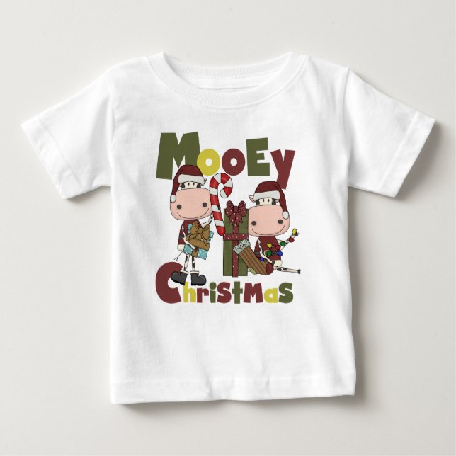 T-shirt Natal de Mooey (Frente)