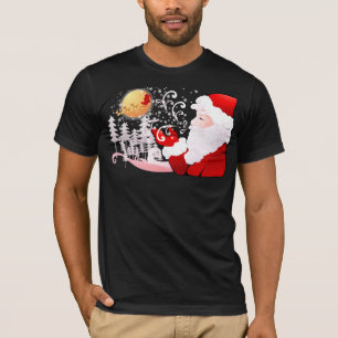 T-shirt Natal de Papai Noel