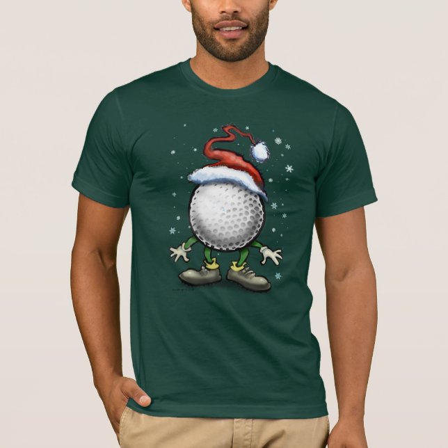 T-shirt Natal do golfe (Frente)