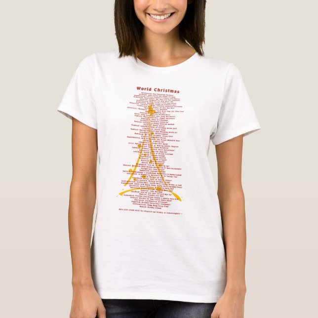 T-shirt Natal mundial (Frente)