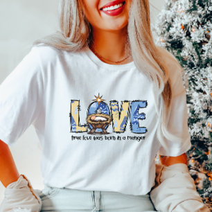 T-Shirt Natal Natividade AMOR