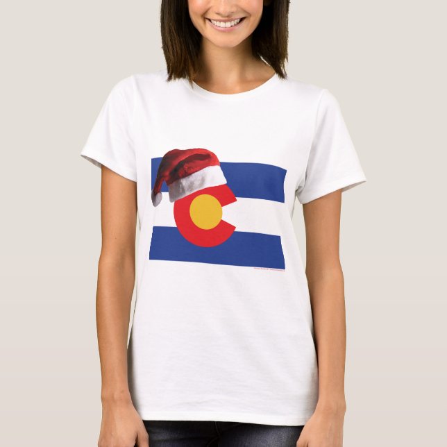 T-shirt Natal no Colorado (Frente)