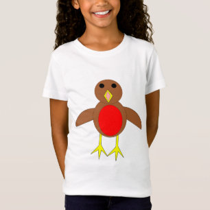 T-shirt Natal Robin Kids T Shirt