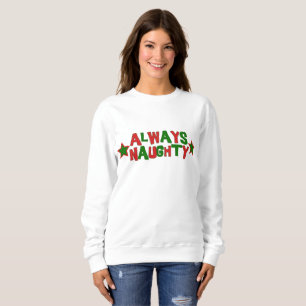 T-shirt Natal sempre impertinente, nunca agradável de